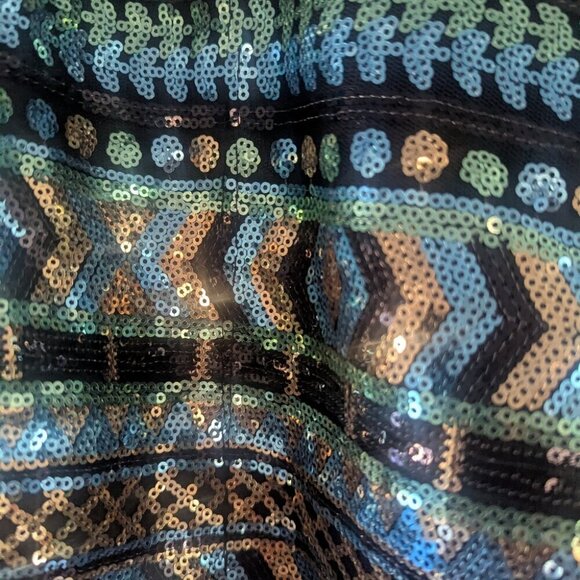 2 Piece Indian Lengha With multi Color Top Maxi A-line Skirt - Size S BNWOT - Picture 7 of 9